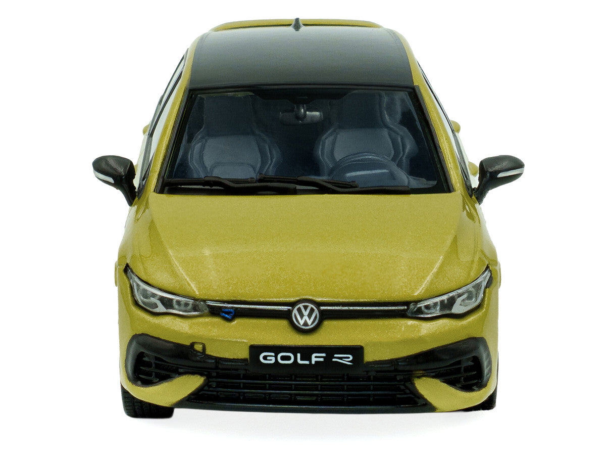 2023 Volkswagen Golf R 333 Limited Edition Lime Yellow Metallic with Black Top 1/43 Diecast Model Car by Solido Solido
