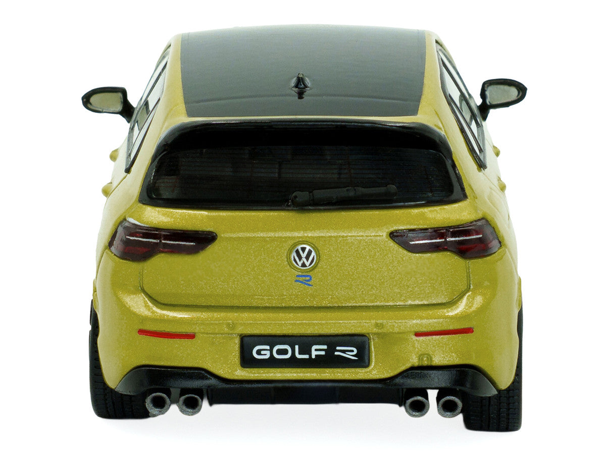 2023 Volkswagen Golf R 333 Limited Edition Lime Yellow Metallic with Black Top 1/43 Diecast Model Car by Solido Solido