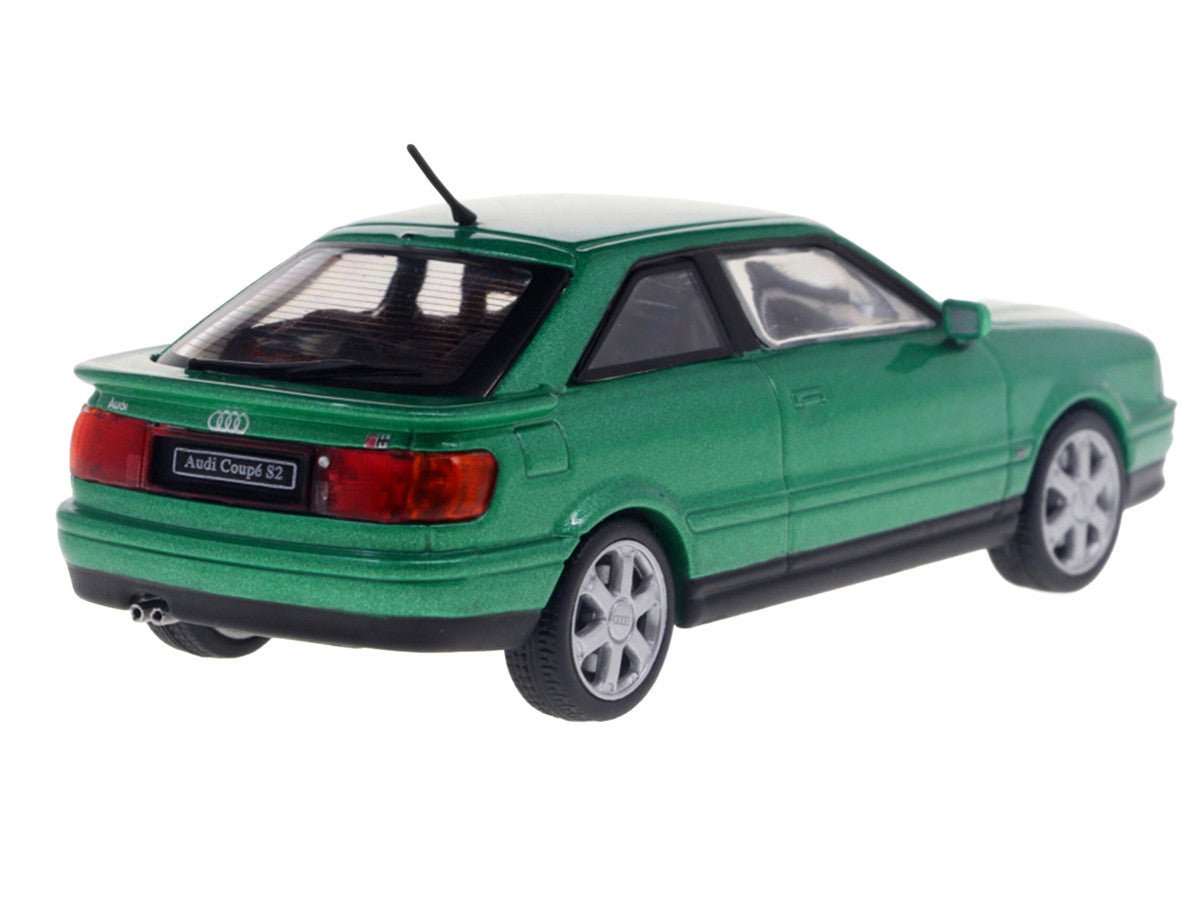 1994 Audi Coupe S2 Cricket Green Metallic 1/43 Diecast Model Car by Solido Solido