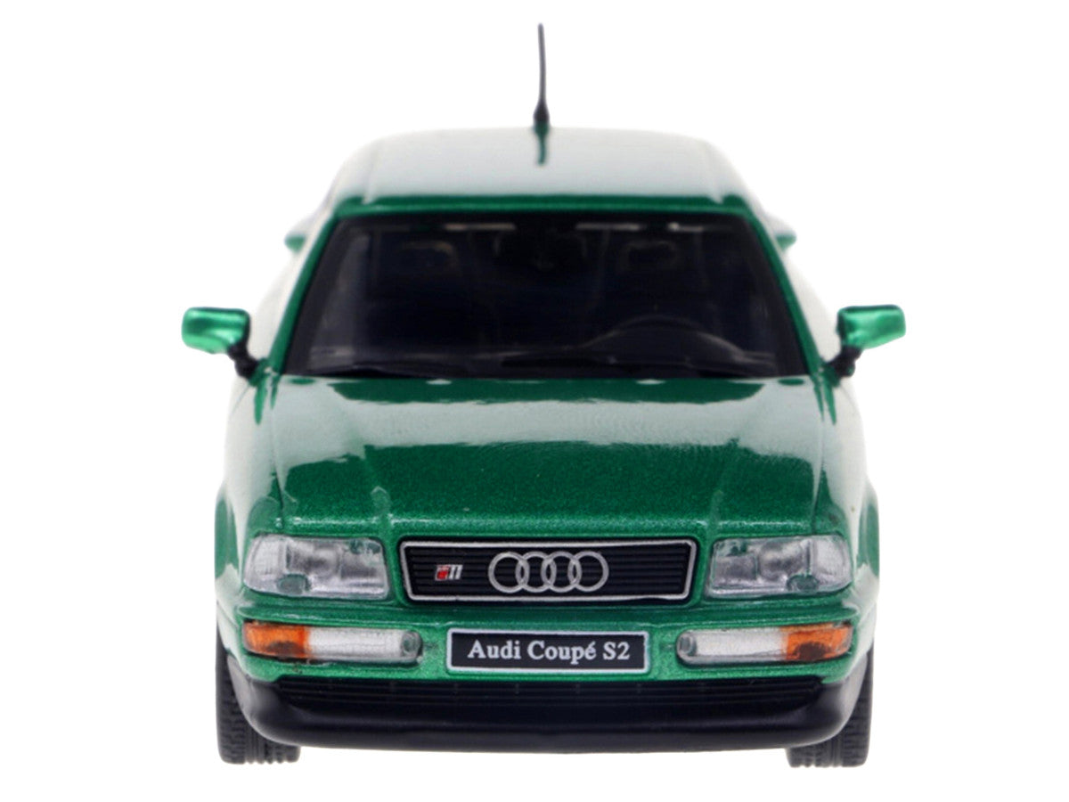 1994 Audi Coupe S2 Cricket Green Metallic 1/43 Diecast Model Car by Solido Solido
