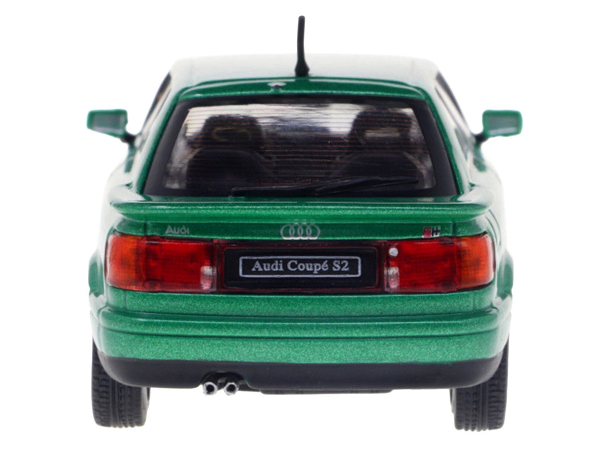 1994 Audi Coupe S2 Cricket Green Metallic 1/43 Diecast Model Car by Solido Solido