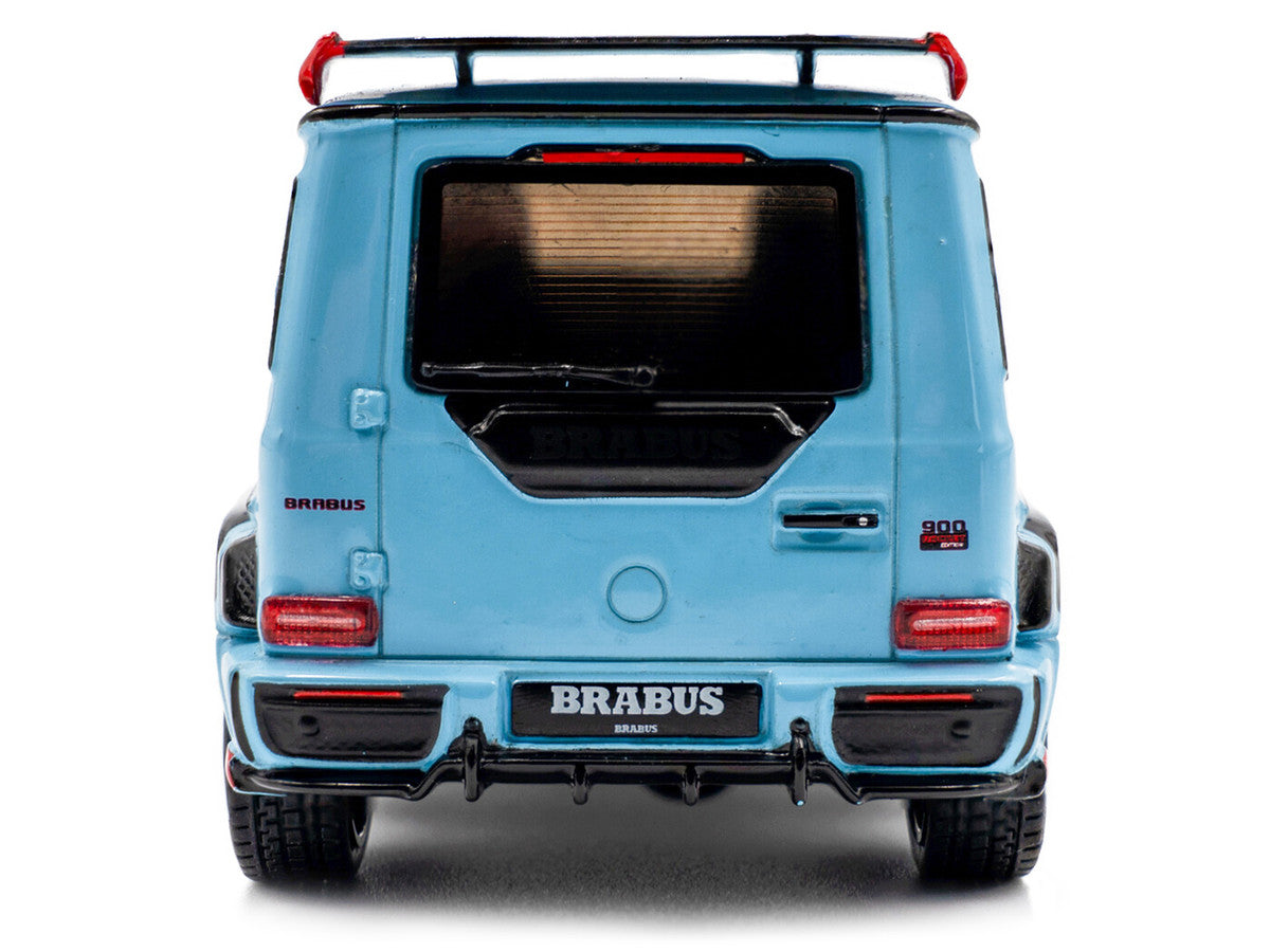 2021 Brabus Rocket 900 China Blue with Black Hood 1/43 Diecast Model Car by Solido Solido