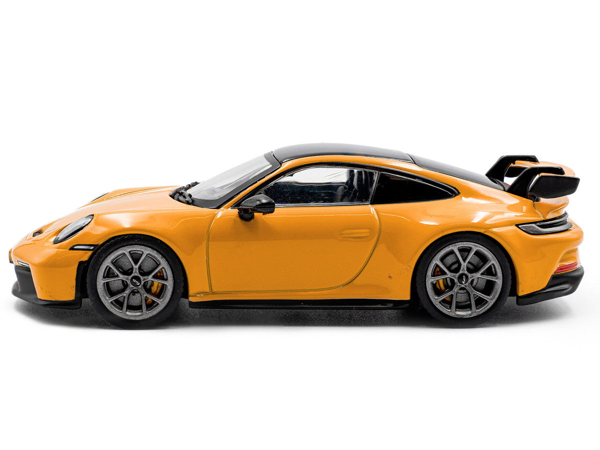2023 Porsche 911 (992) GT3 Signal Yellow with Black Top 1/43 Diecast Model Car by Solido Solido