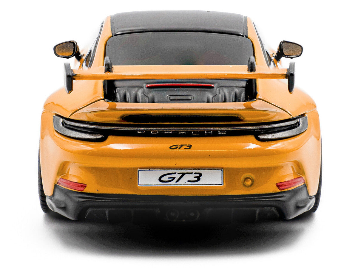 2023 Porsche 911 (992) GT3 Signal Yellow with Black Top 1/43 Diecast Model Car by Solido Solido