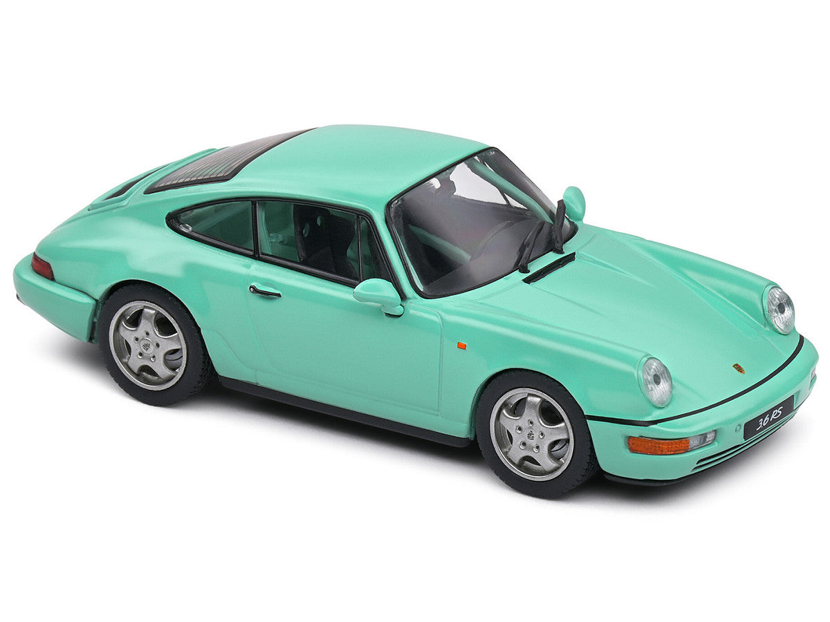 Porsche 911 (964) RS Clubsport Mint Green 1/43 Diecast Model Car by Solido Solido