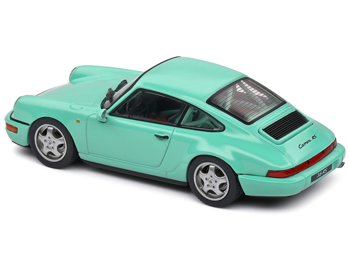 Porsche 911 (964) RS Clubsport Mint Green 1/43 Diecast Model Car by Solido Solido