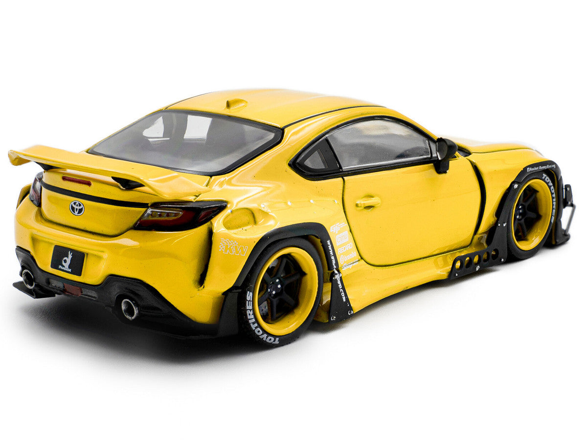 2022 Toyota Pandem GR86 Yellow 1/43 Diecast Model Car by Solido Solido