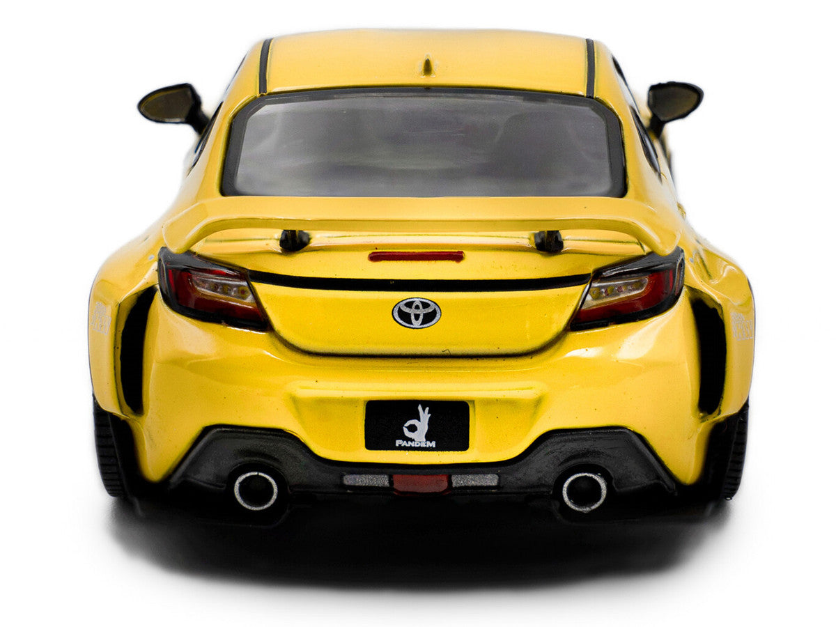 2022 Toyota Pandem GR86 Yellow 1/43 Diecast Model Car by Solido Solido