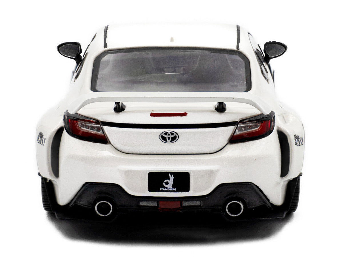 2022 Toyota Pandem GR86 White Metallic 1/43 Diecast Model Car by Solido Solido