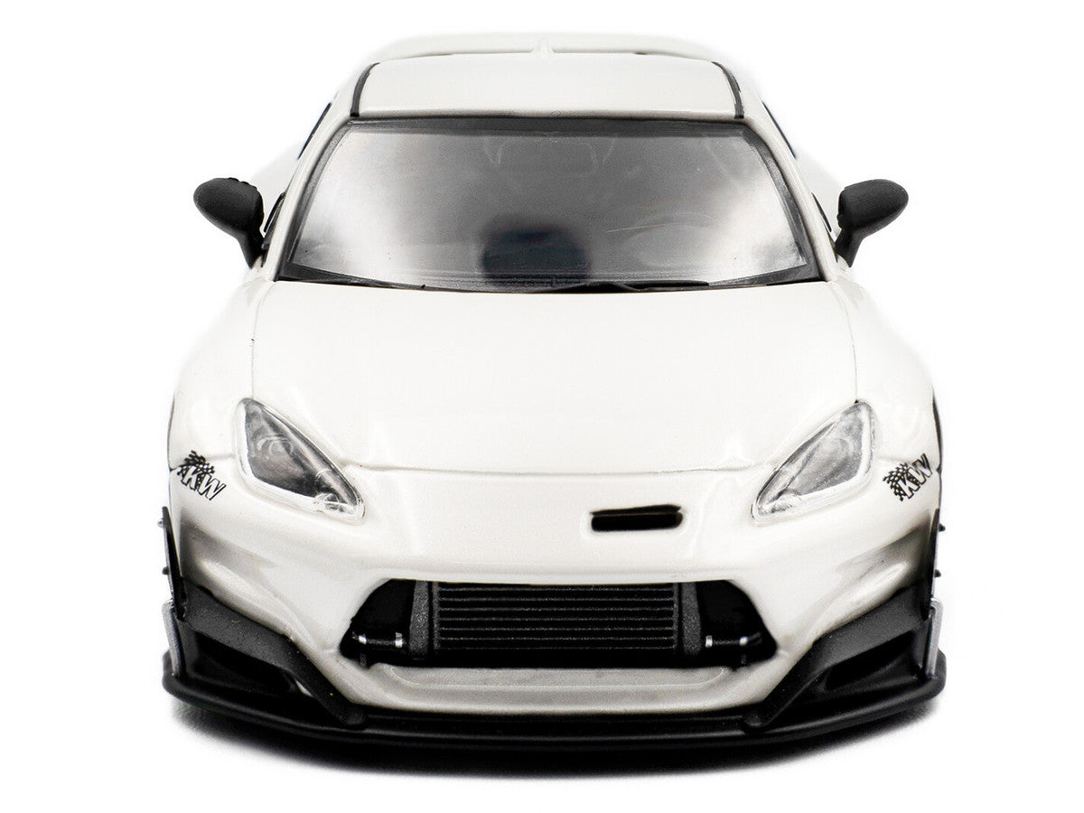 2022 Toyota Pandem GR86 White Metallic 1/43 Diecast Model Car by Solido Solido