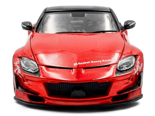 2022 Nissan Pandem Fairlady Z RHD (Right Hand Drive) Red Metallic with Black Top 1/43 Diecast Model Car by Solido Solido