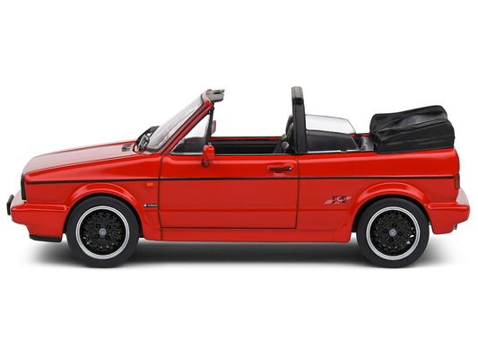 1992 Volkswagen Golf 1 Cabriolet Sportline Tornado Red 1/43 Diecast Model Car by Solido