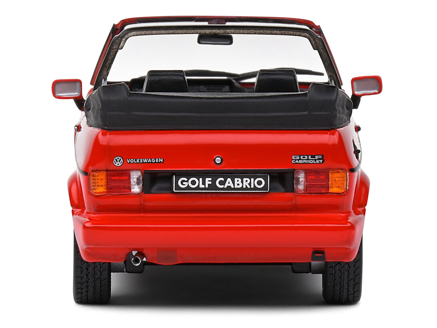 1992 Volkswagen Golf 1 Cabriolet Sportline Tornado Red 1/43 Diecast Model Car by Solido