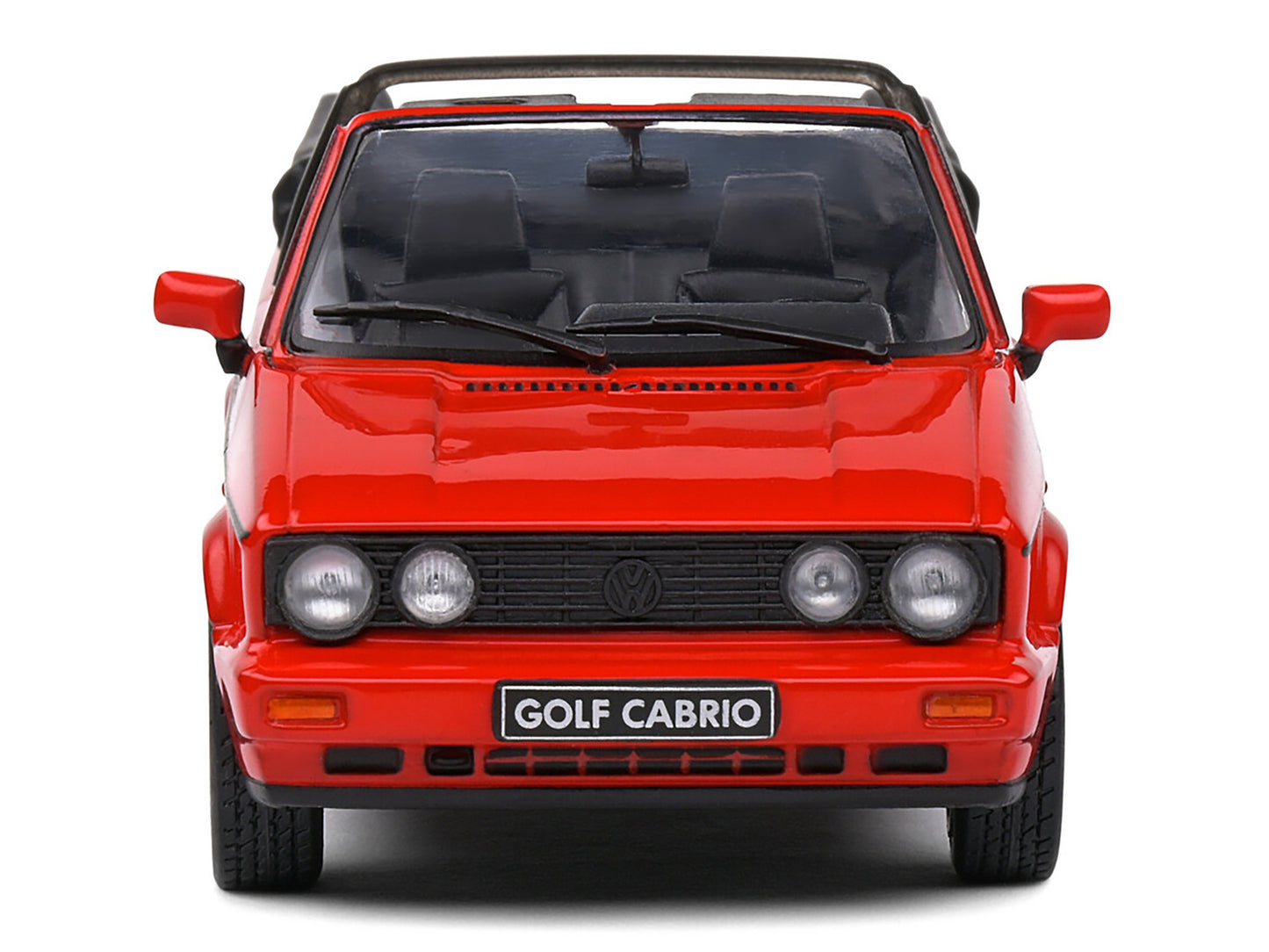 1992 Volkswagen Golf 1 Cabriolet Sportline Tornado Red 1/43 Diecast Model Car by Solido