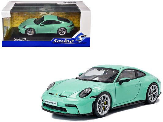 2023 Porsche 911 (992) GT3 Touring Mint Green 1/43 Diecast Model Car by Solido Solido