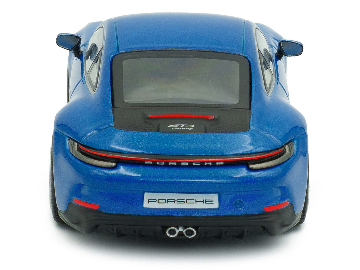 2023 Porsche 911 (992) GT3 Touring South Sea Blue Metallic 1/43 Diecast Model Car by Solido-2