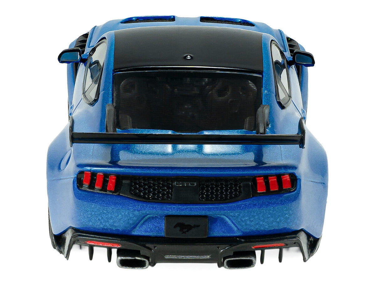 2025 Ford Mustang GTD Indulgent Blue Metallic with Black Top 1/43 Diecast Model Car by Solido Solido