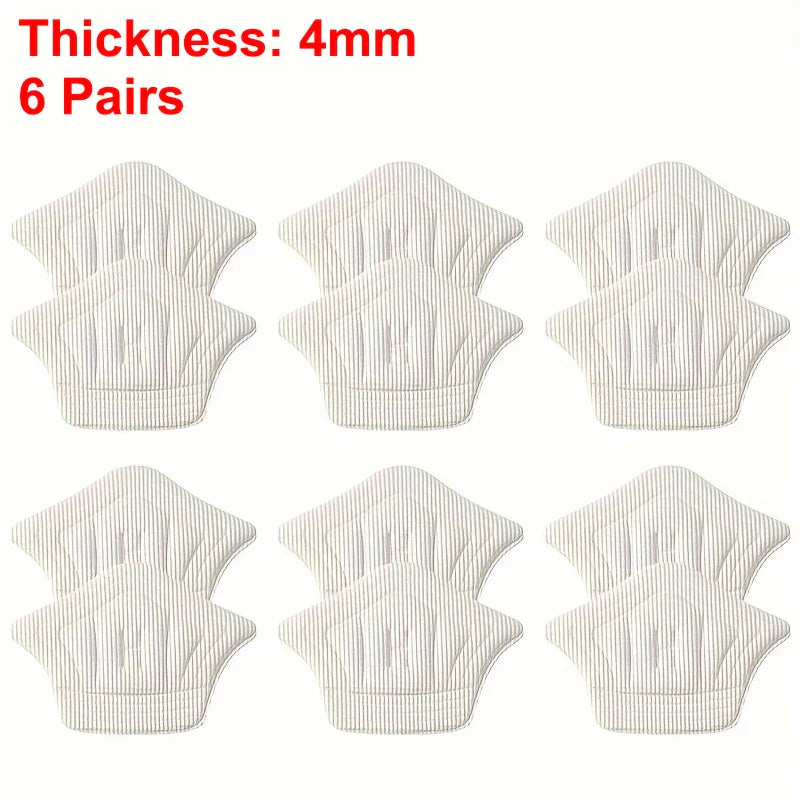 3pairs/6pairs Insoles Patch Heel Pads for Sport Shoes Back Sticker Adjustable Size Antiwear Feet Pad Cushion Insert Insole LadyShow.Store
