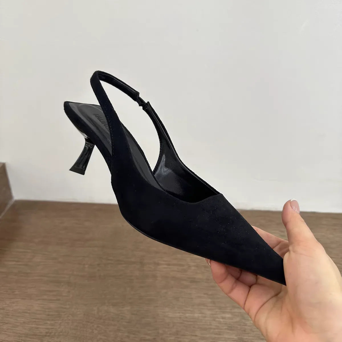 Summer Slip On Leopard Women Sandals Shoes Fashion Pointed Toe High Heel Stripper Party Ladies Sandalias Shoes LadyShow.Store