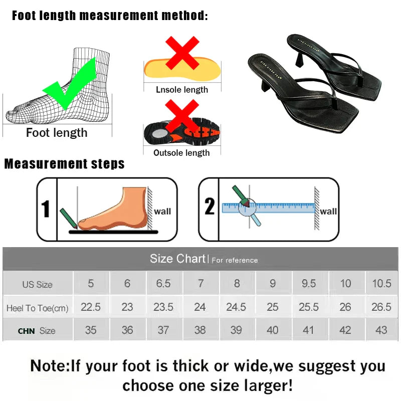 Female Summer Sexy Heels Sandals Slides Ladies Shoes Fashion Women Pumps Flip Flops Luxury High Heels Slippers Shoes Pi-Mart