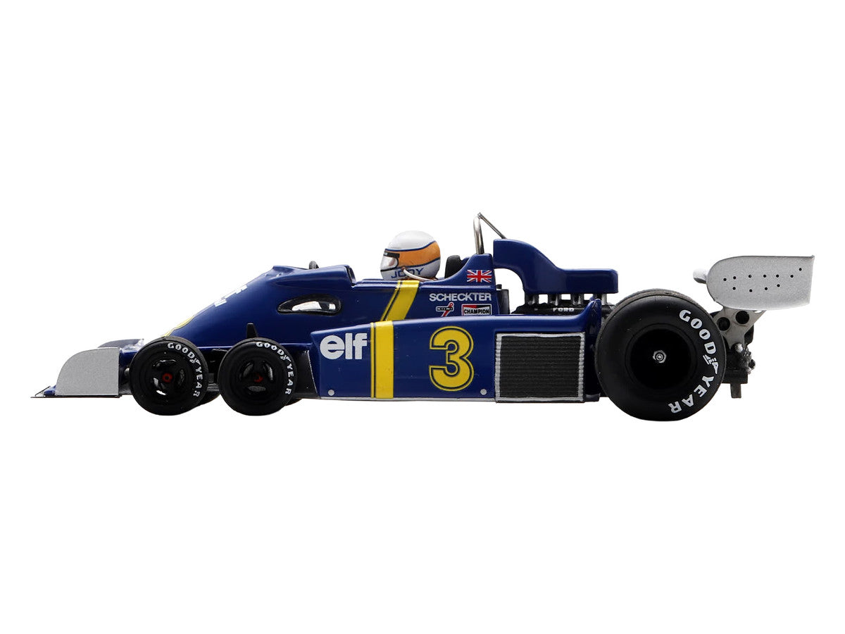 Tyrrell P34 #3 Jody Scheckter Formula One F1 "Belgian GP" (1976) with Driver 1/43 Model Car by Spark Spark