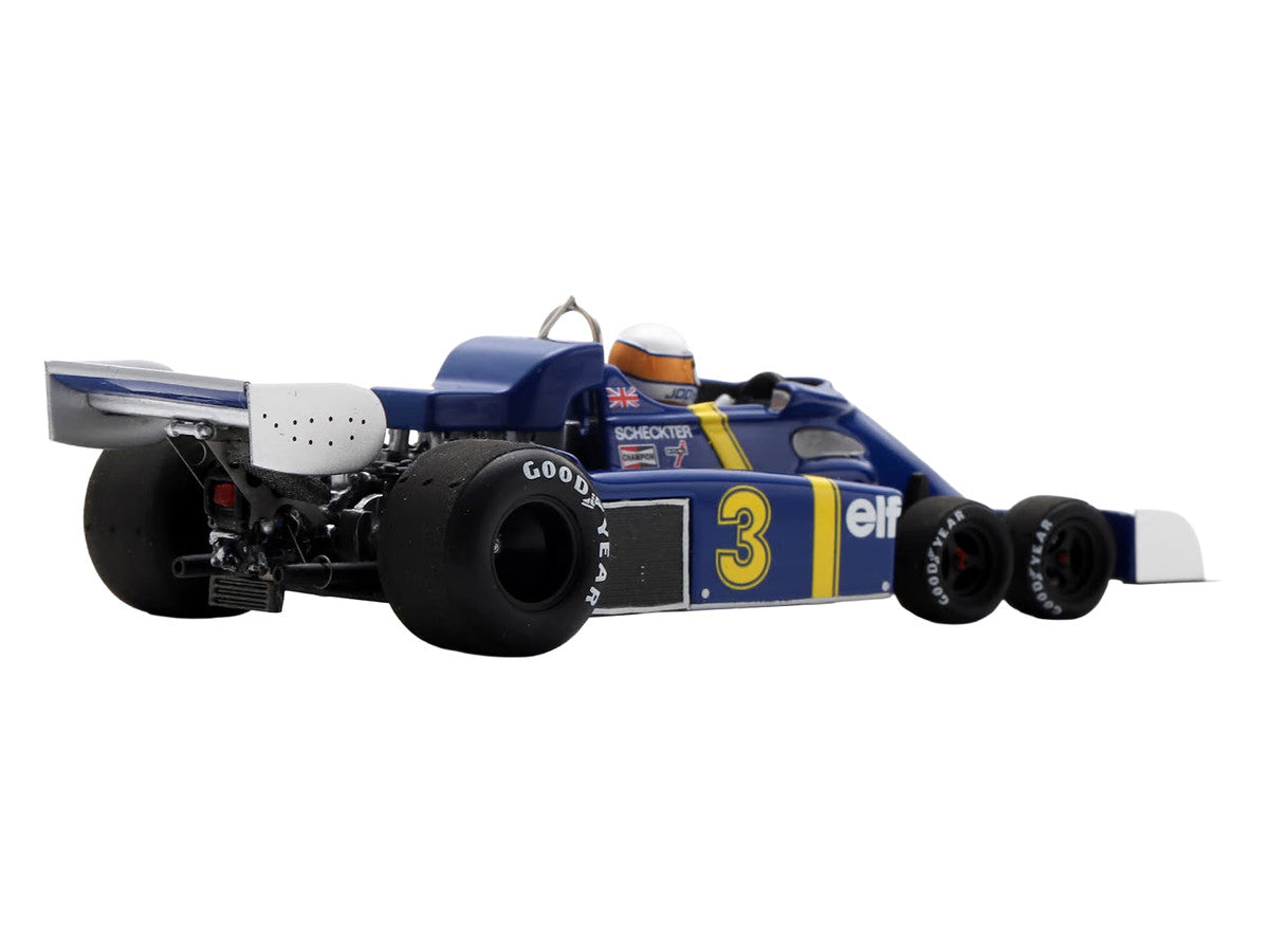 Tyrrell P34 #3 Jody Scheckter Formula One F1 "Belgian GP" (1976) with Driver 1/43 Model Car by Spark Spark