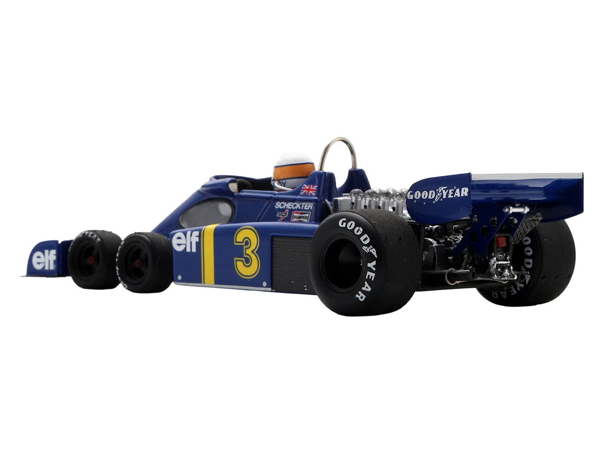 Tyrrell P34 #3 Jody Scheckter Formula One F1 "Dutch GP" (1976) with Driver 1/43 Model Car by Spark Spark