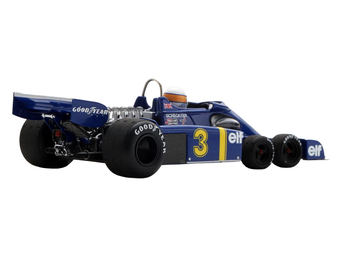 Tyrrell P34 #3 Jody Scheckter Formula One F1 "Dutch GP" (1976) with Driver 1/43 Model Car by Spark Spark