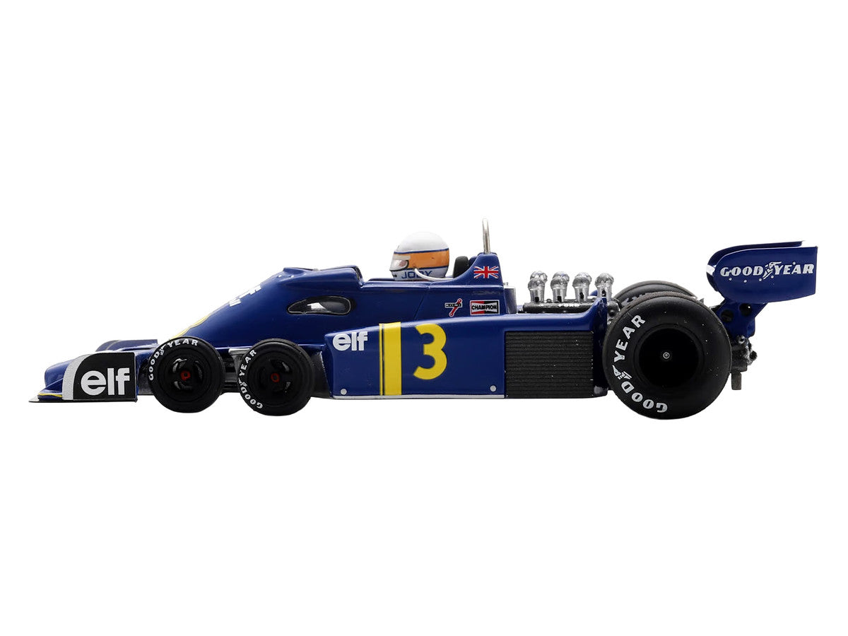 Tyrrell P34 #3 Jody Scheckter Formula One F1 "Dutch GP" (1976) with Driver 1/43 Model Car by Spark Spark