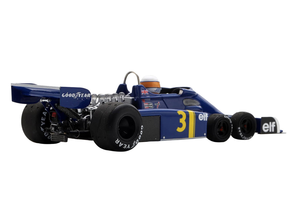Tyrrell P34 #3 Jody Scheckter Formula One F1 "Dutch GP" (1976) with Driver 1/43 Model Car by Spark Spark