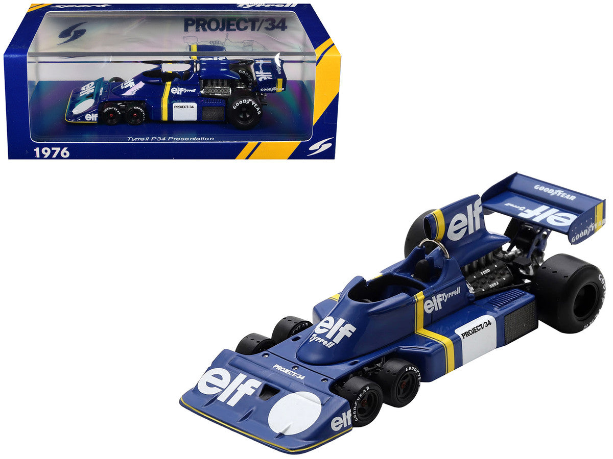Tyrrell P34 "Presentation" Formula One F1 "World Championship" (1976) 1/43 Model Car by Spark Spark