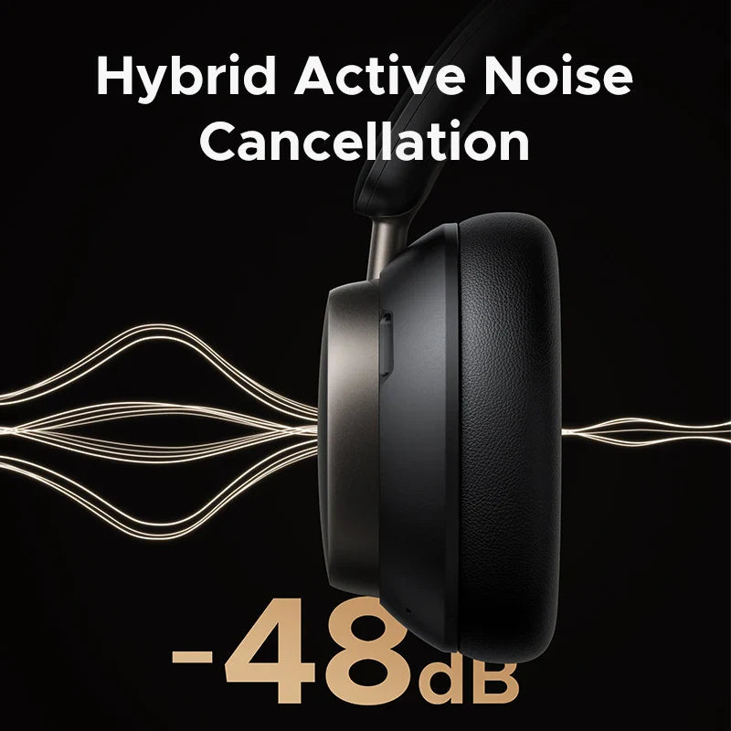 NNEOBA Wireless Over-Ear Bluetooth Headphone Black NNEOBA