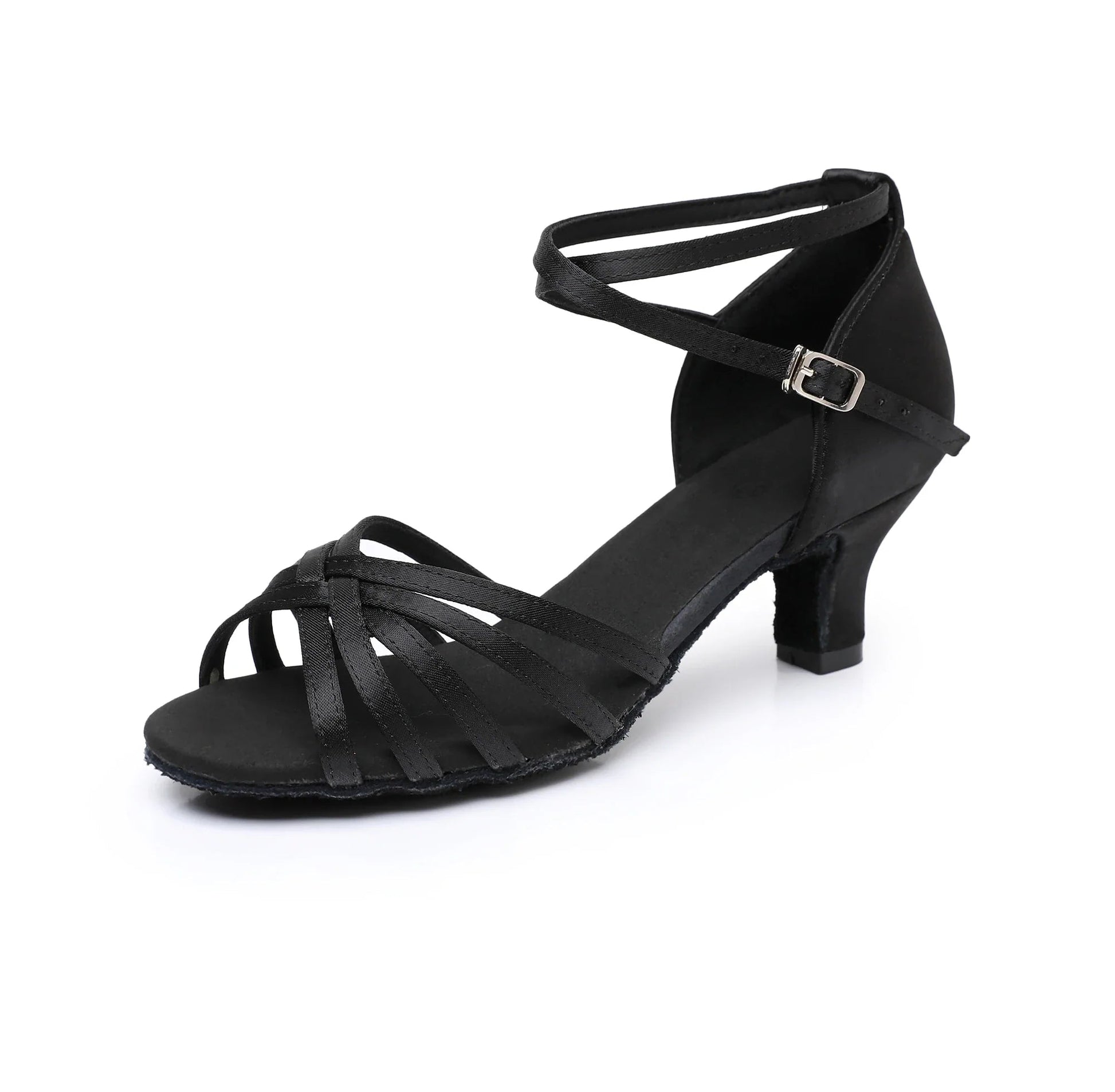 Woman Latin Dance Shoes Ladies Girls Ballroom Professional Dancing Shoes Sneaker 5/7cm Suede Soft Sole Jazz Salsa Practice Shoes LadyShow.Store