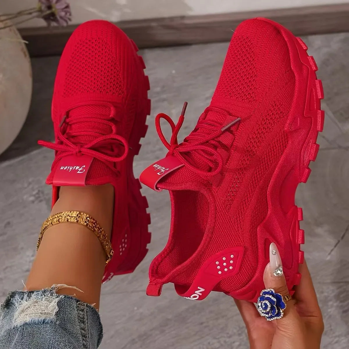 Women's sports shoes 2026，Breathable single mesh shoes, Women's casual and Versatile sports shoes LadyShow.Store