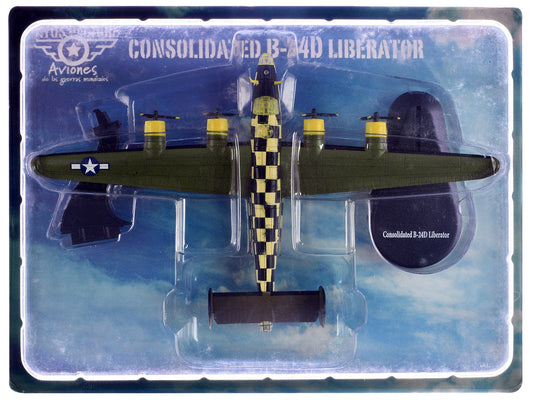 Consolidated B-24D Liberator Aircraft "You Cawn't Miss It 448th Bombardment Group 8th Air Force" (1944) British Royal Air Force 1/144 Diecast Model Airplane by Mitos Del Aire Mitos del Aire