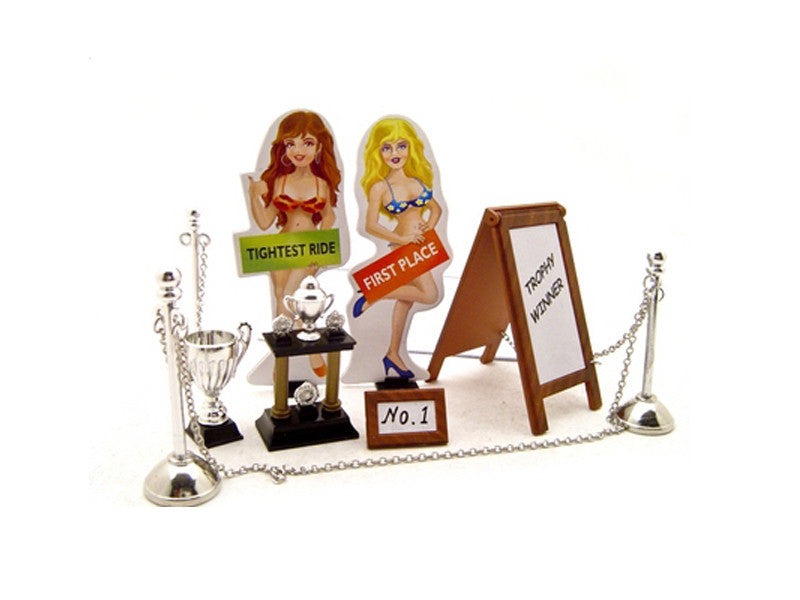 Car Show Trophy Set For 1/24 Scale Model Cars by Kinsfun Kinsfun
