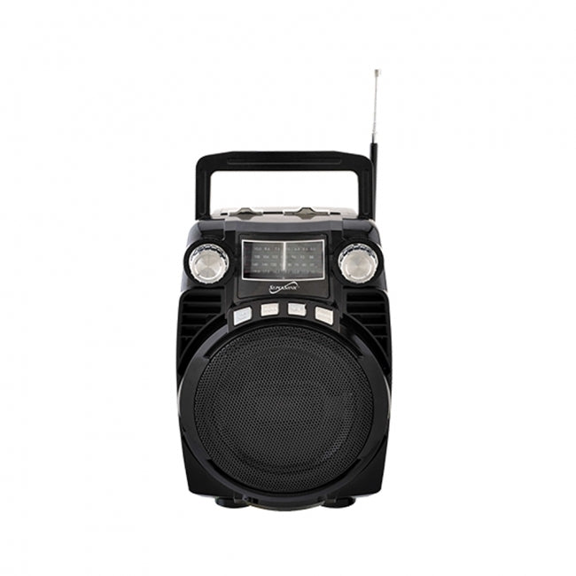 Supersonic Bluetooth Portable 4 Band Radio in Black W2B