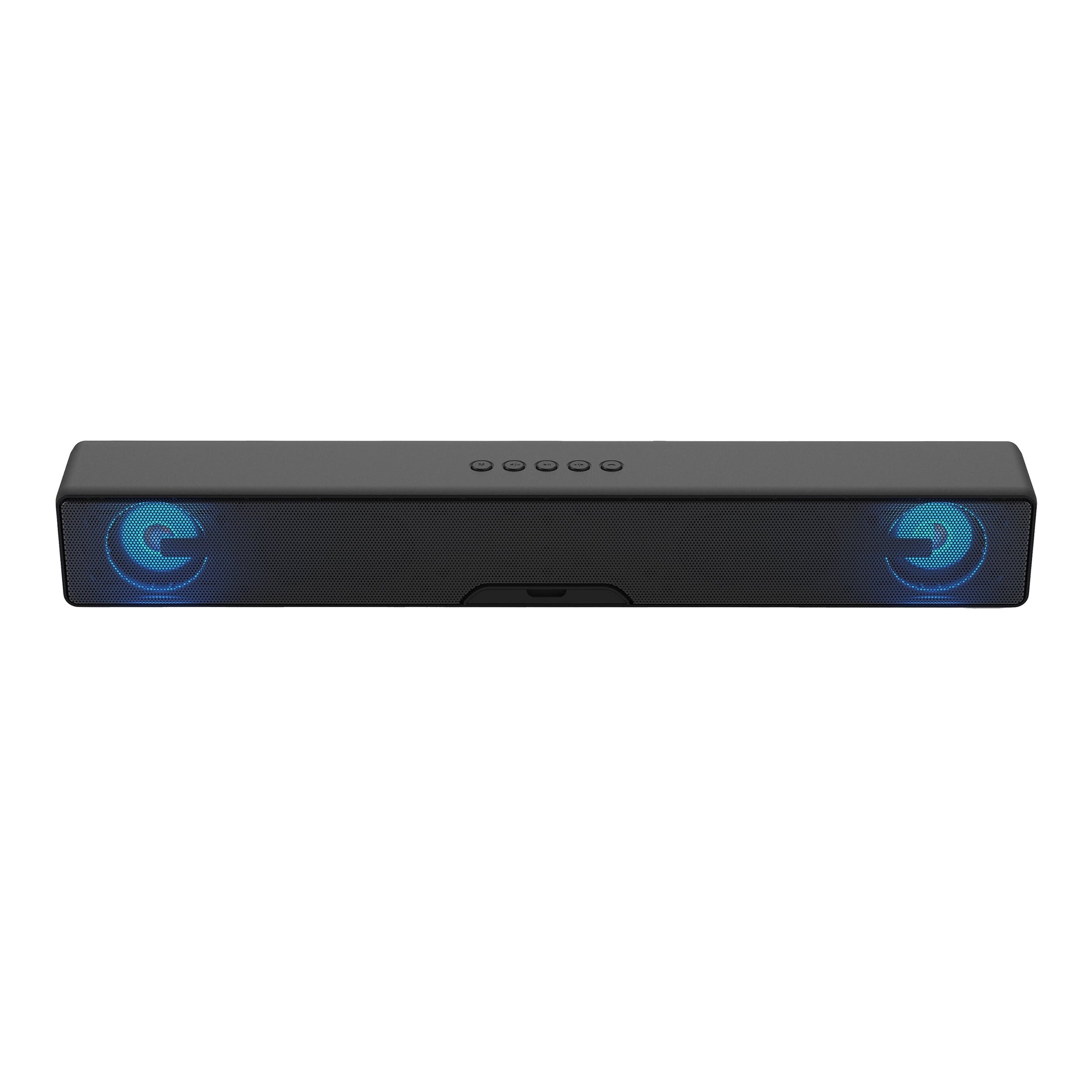 SuperSonic Portable 2.0 Channel Bluetooth Soundbar W2B