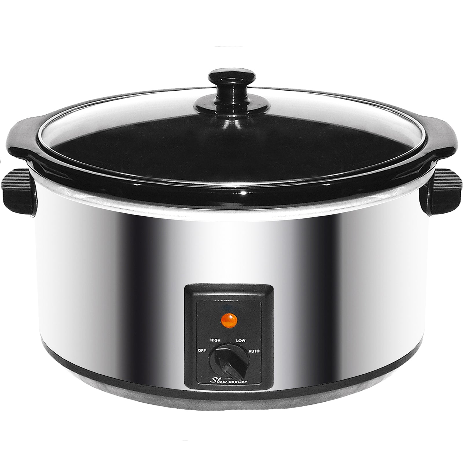 Brentwood 8.0 Quart Slow Cooker Stainless Steel W2B
