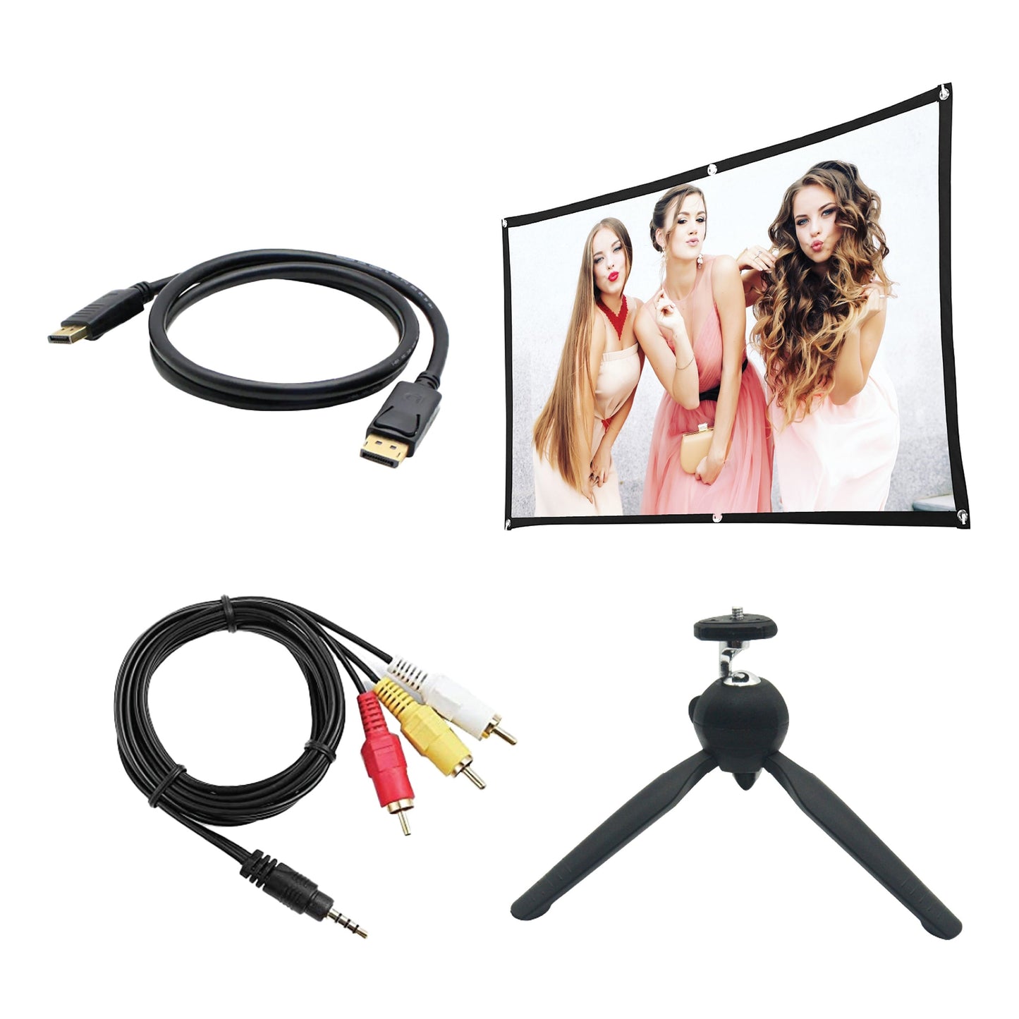 SuperSonic Home Theater Projector Accessories Kit W2B