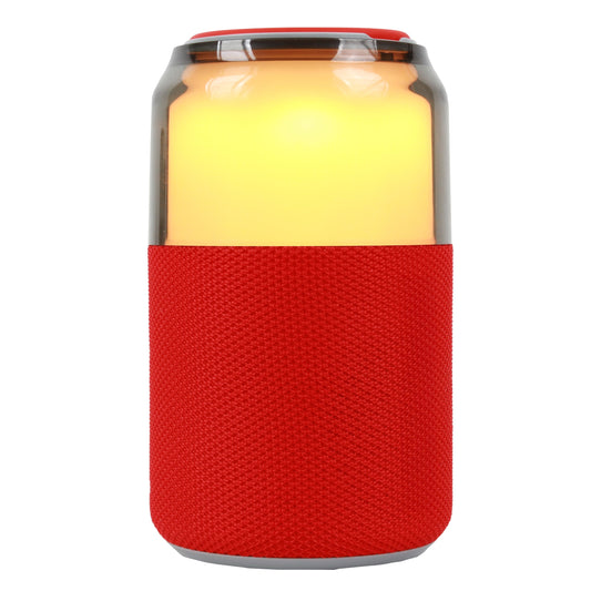 SuperSonic SobaBoom Multi-Color Glowing Speaker in Red with LED Lights W2B