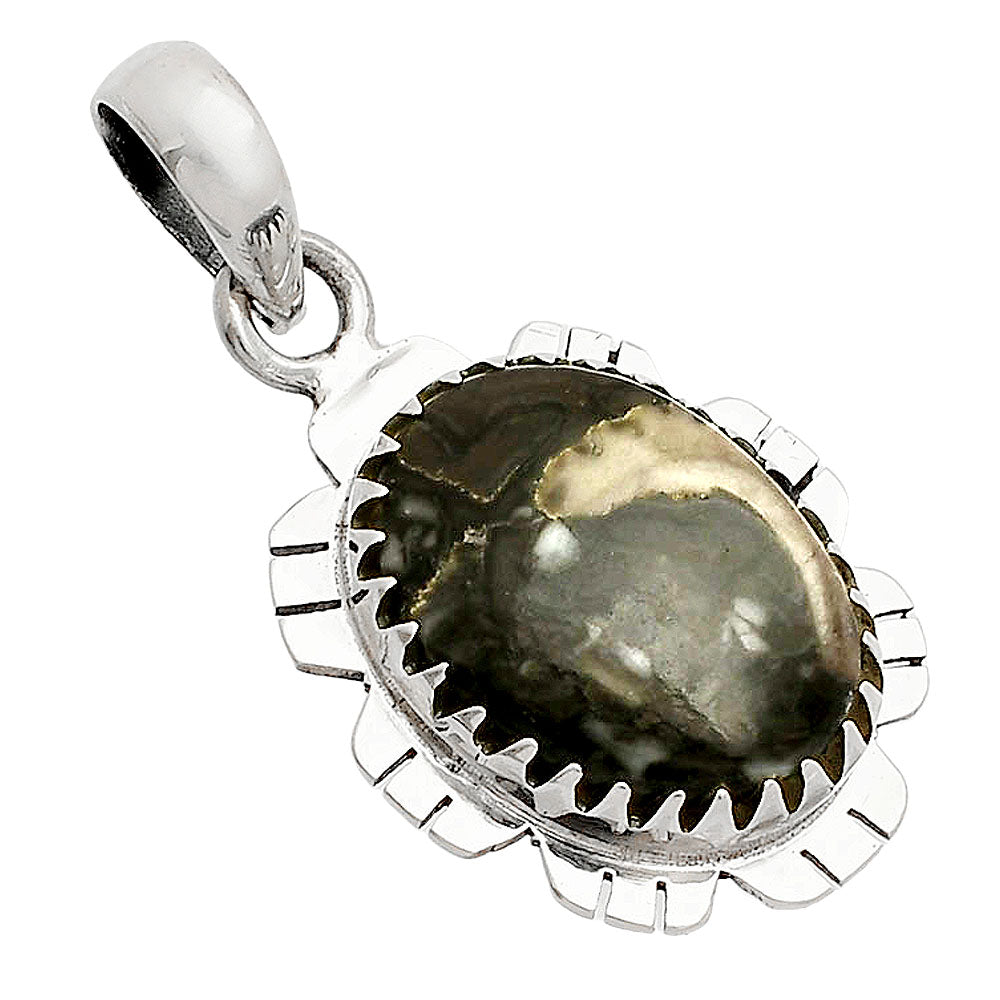 Natural Mexican Cabbing Fossil Pendant P-1347 SDP148589 DESIRE GEM