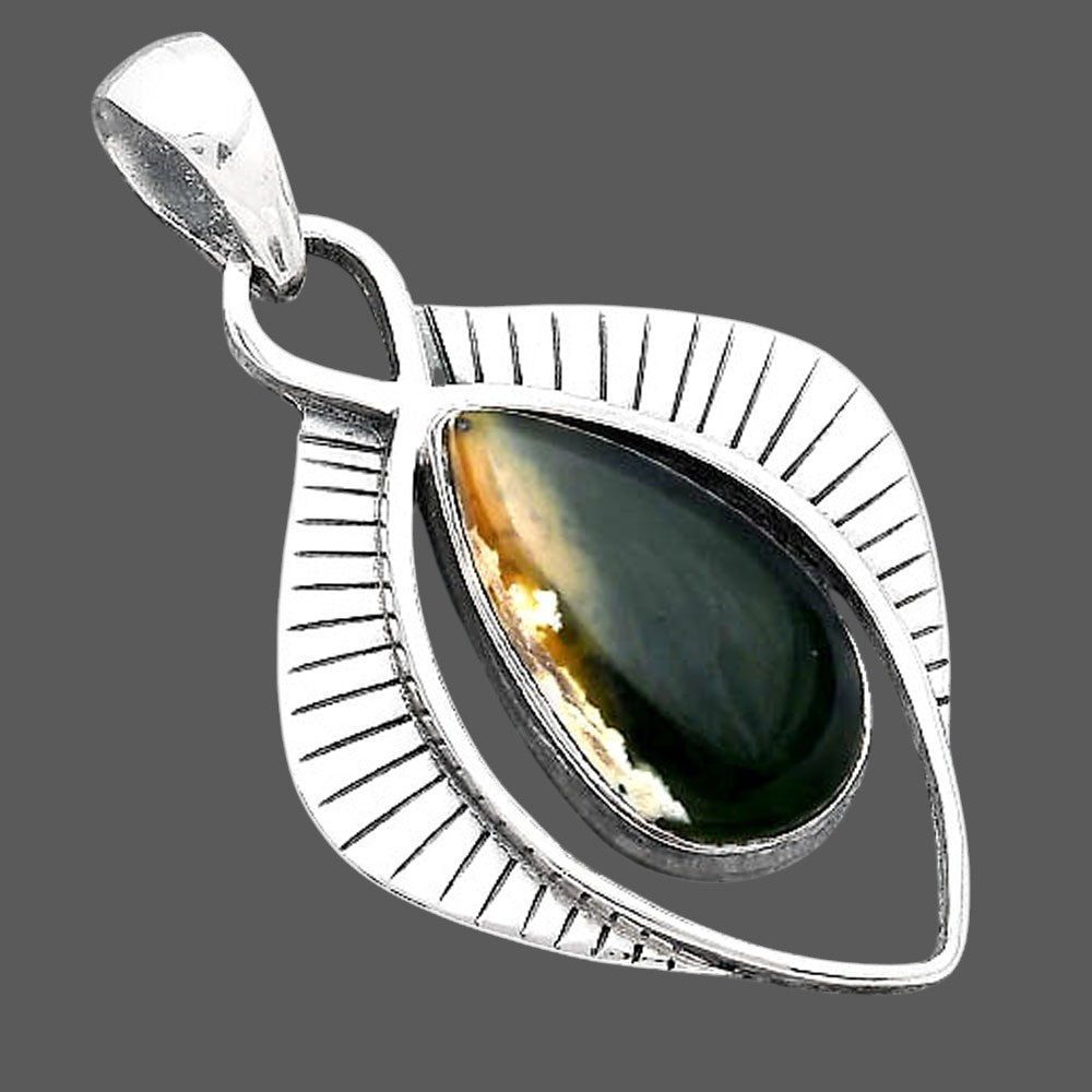 Natural Chrome Chalcedony Pendant P-1402 SDP156651 DESIRE GEM
