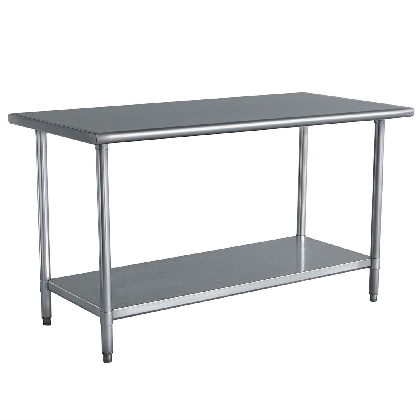 Stainless Steel Top Utility Table High Top Workbench Prep Table 24 x 48 inch-0