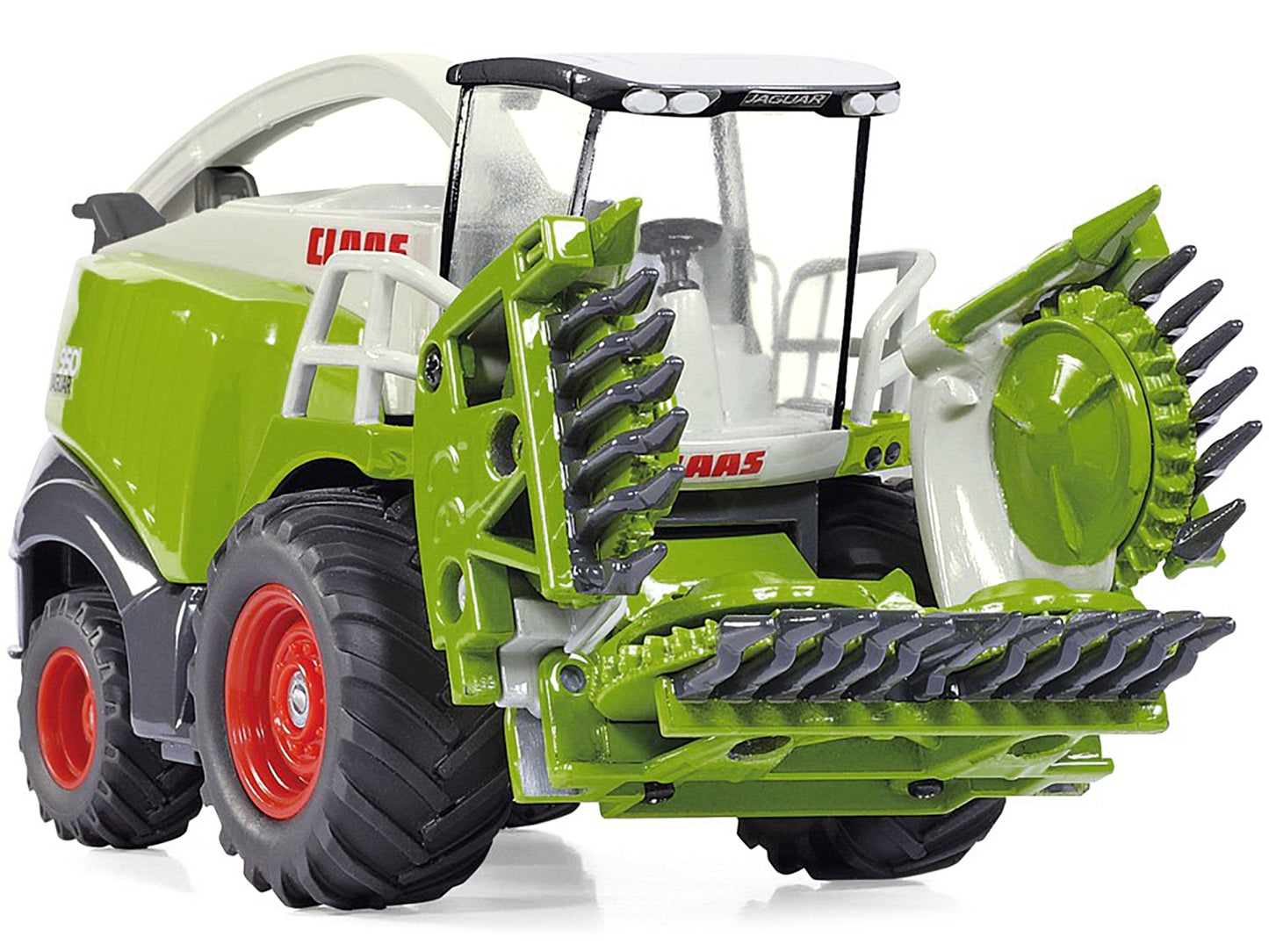 Claas 950 Jaguar Forage Harvester Green and Gray 1/50 Diecast Model by Siku