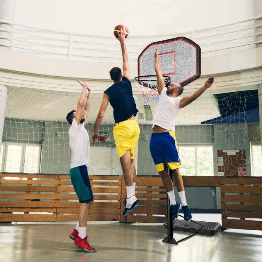 43 Inch Indoor Outdoor Height Adjustable Basketball Hoop W2B