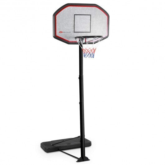 43 Inch Indoor Outdoor Height Adjustable Basketball Hoop W2B