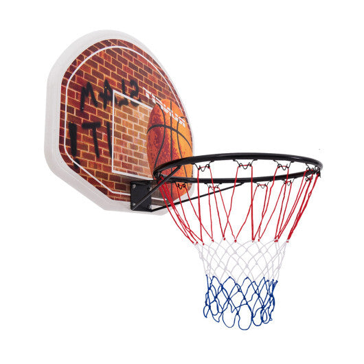 $42 Only! Wall Mounted Basketball Backboard with 2 Nets