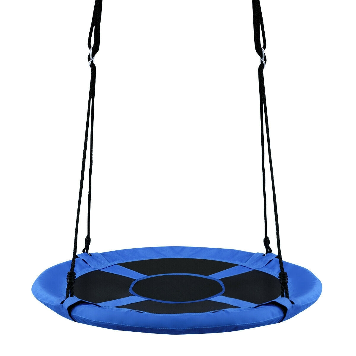 40 Inch Flying Saucer Tree Swing Indoor Outdoor Play Set-Blue - Color: Blue W2B