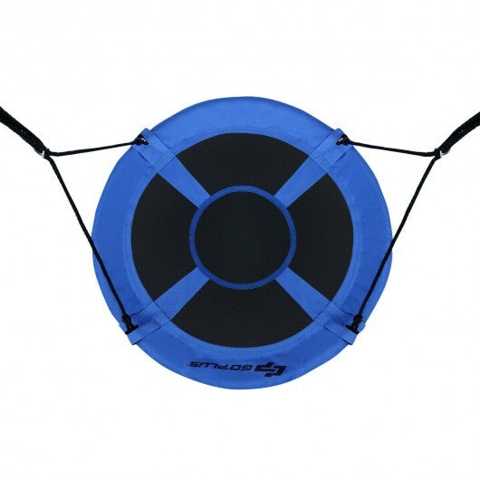 40 Inch Flying Saucer Tree Swing Indoor Outdoor Play Set-Blue - Color: Blue W2B